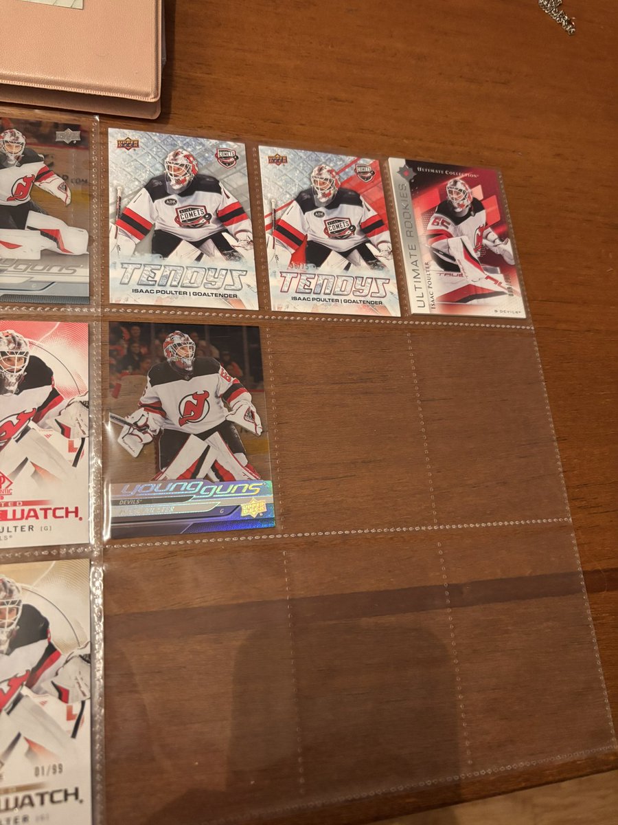 guywthebigstick's tweet photo. Updated Poulter collection post. All the ones I still need are 18363939364920137 dollars which is devastating. My Isaac cards live in my Isaac binder. Isn’t life beautiful https://t.co/xWRkZiGqtZ