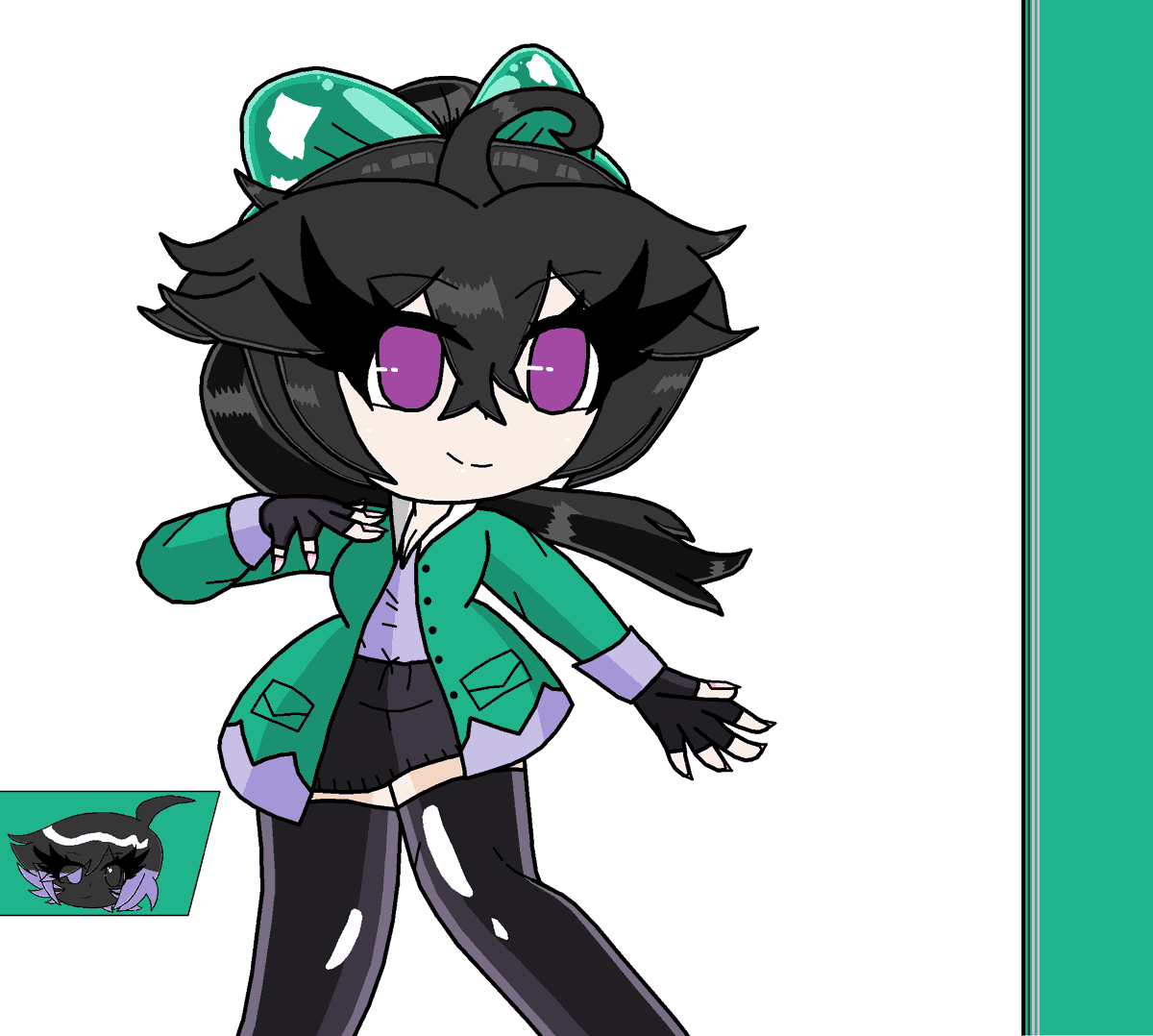 violet_lov01's tweet photo. Jade but slightly (wideeer) and actually accurate colors
A lone Thursday night and I was feeling like I can post this
Dunno what I'll draw next
#Jade #JadeArt #oc #ocart #originalart #originalcharacter #originalcharacterart #VioletArt #Violetverse https://t.co/BwGPhIyHIZ