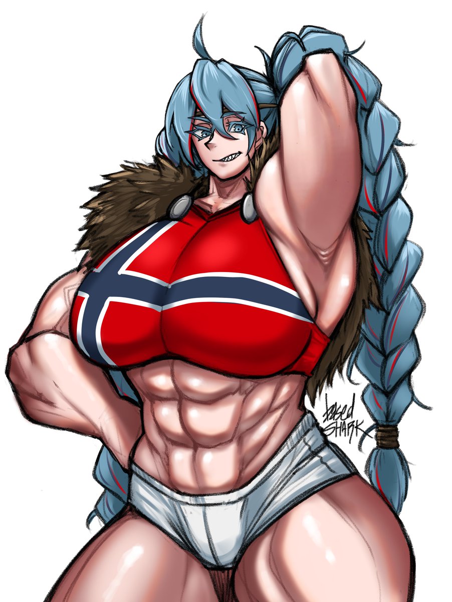 basedSHARKart's tweet photo. Norwegian Miku https://t.co/FqwRxKQV5W