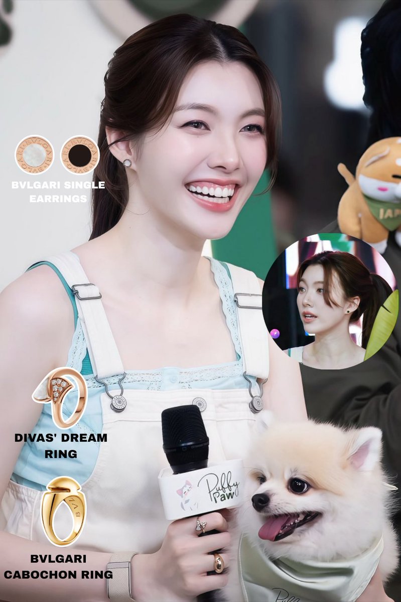 eaniiyannn_'s tweet photo. I wonder which ring🤔🤔 because she always wears jewelry from Bvlgari 🫠

#OrmKornnaphat‌ 
#Bvlgari https://t.co/uRgaO3LYJt