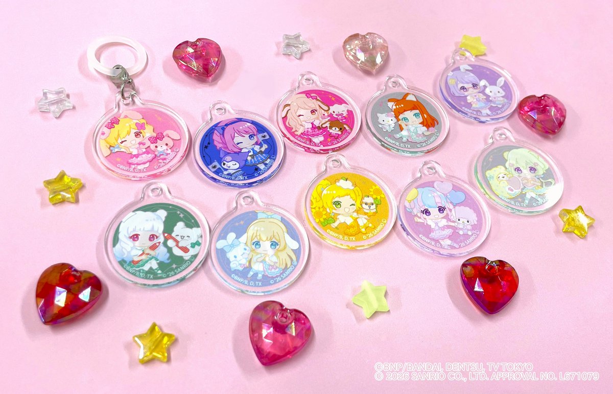 sanrioanist's tweet photo. 🎀#アイカツスターズ！×#サンリオキャラクターズ🎀
コラボ第2弾

一部アイテムの事後通販が決定❣
お取り扱いアイテムは画像をチェック✨

※在庫限りとなります、ご了承くださいませ。

▼開催情報
期間：8/10(月)18:00～
URL：https://t.co/sV2iBUH0hz
※開始時間より掲載

#aikatsustars https://t.co/8UowcTvhD3