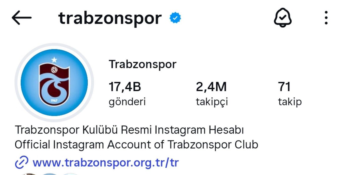 tskulis61's tweet photo. Trabzonspor’un Mohamed Salah transferinden önce 1.6 milyon olan instagram takipçi sayısı, Salah transferinden sonra 2.4 milyon oldu. Bu değişim, Salah’ın yaptığı paylaşımlarda Trabzonspor’un sosyal medya mecralarını etiketlememesine rağmen oldu. https://t.co/43dtN3wl8Z