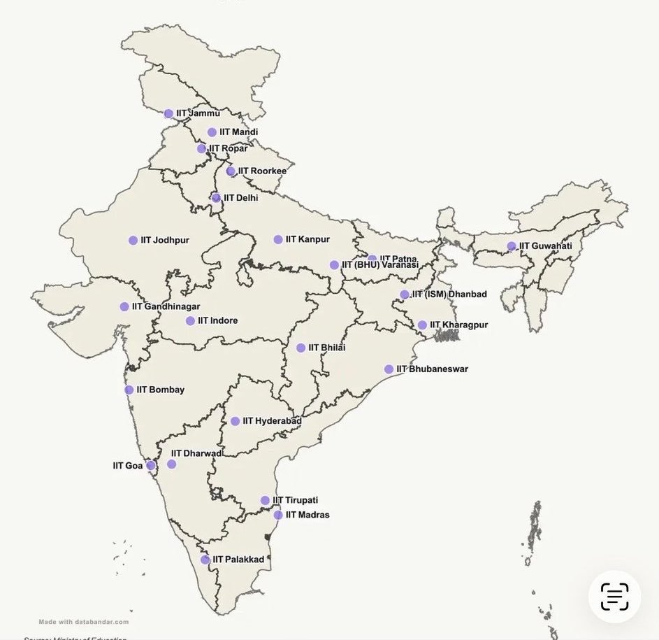 Indicfederr0d's tweet photo. Tiruchirappalli deserves an IIT. It already has an NIT and an IIM. And whose genius idea was it to build an IIT in Tirupati? https://t.co/jOApBdVQHR