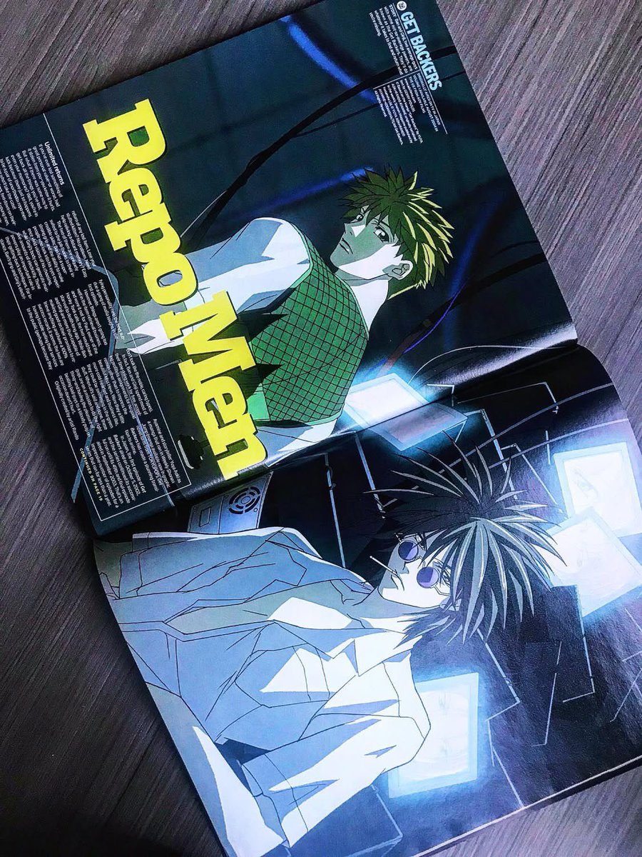 The_Showa_Man's tweet photo. [2/5] À l'intérieur, le magazine enchaîne les pépites: focus sur #GetBackers et deux productions marquantes du studio Gonzo, #ChronoCrusade &amp; #KiddyGrade. Sans oublier le chef-d'œuvre visuel #MindGame de #MasaakiYuasa et les mechas de #Fafner ! 🌌🤖

#Anime #Newtype #RetroAnime https://t.co/uN7ofHUahF