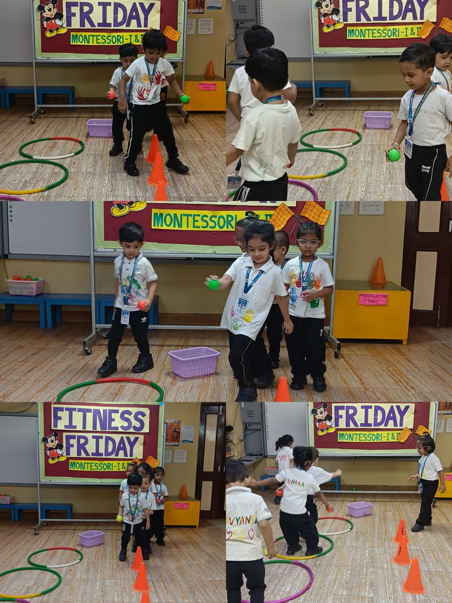 mapsavschool's tweet photo. Fitness Friday was full energy, and excitement! Our young learners enthusiastically participated in engaging games which helps them to improve their balance, coordination and teamwork. #FitnessFriday #ActiveKids #HealthyHabits #FunWithFitness #LearningThroughPlay @mapsavschool https://t.co/I88MSyJvzT