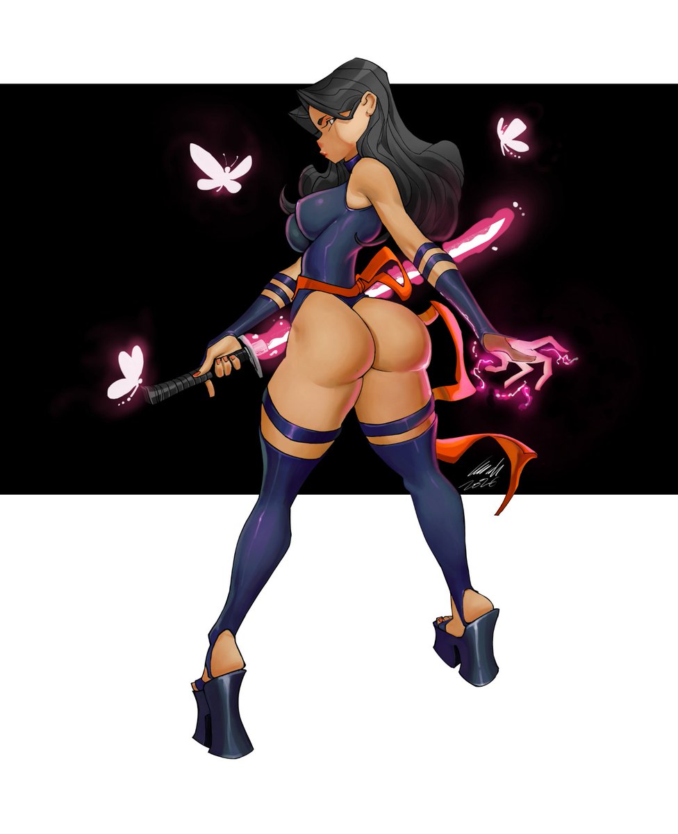 MahefaManj96339's tweet photo. Psylocke fanart with lil dragonfly https://t.co/lpRgXKjqSA