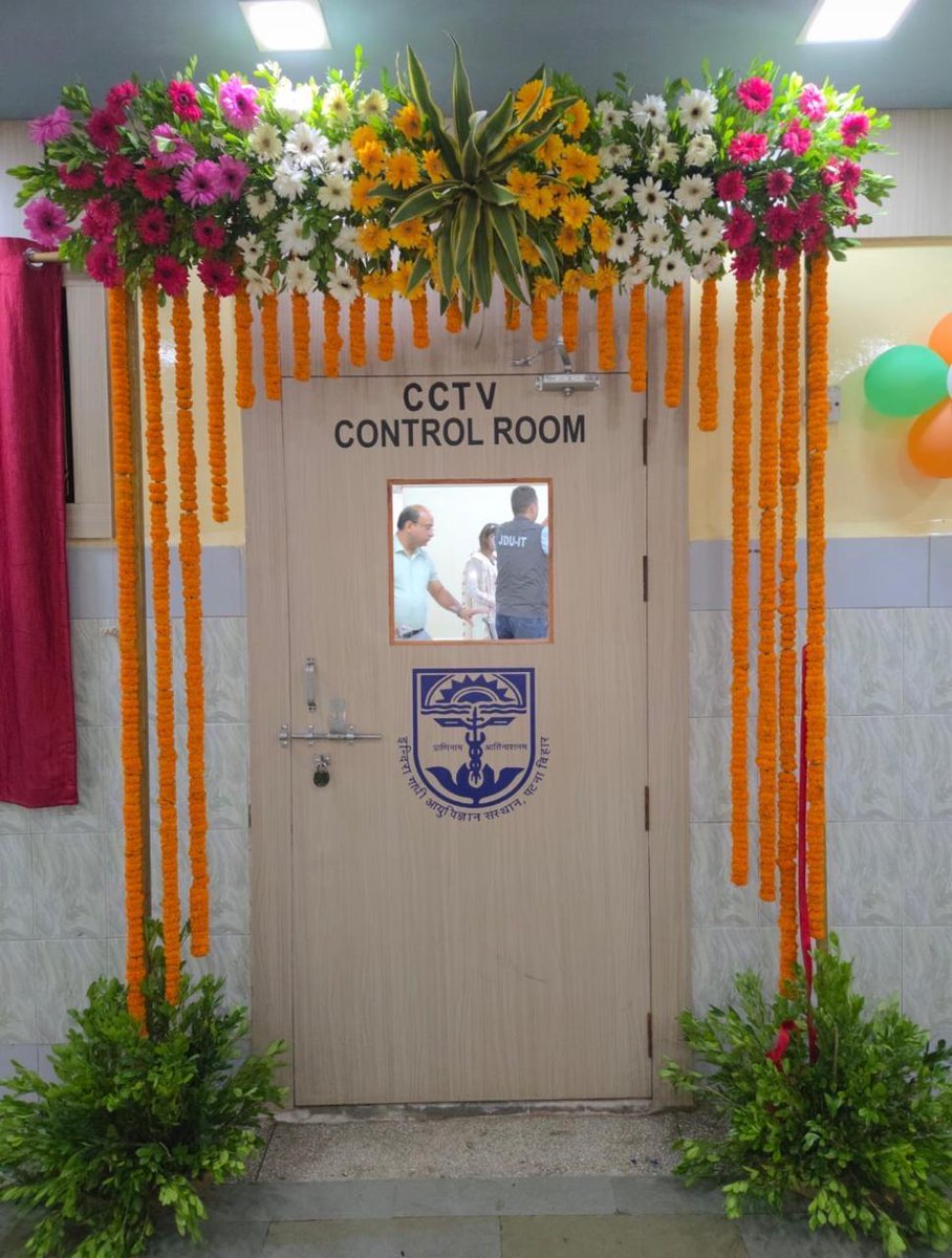 IGIMS_PATNA's tweet photo. IGIMS, Patna inaugurated its CCTV Control Room &amp; Server Room on 6 August 2026, reinforcing campus security and digital infrastructure. Inaugurated by Shri Nishant, Hon'ble Health Minister, Government of Bihar, this initiative reflects IGIMS commitment to technology-driven health. https://t.co/iykd4VcOtg