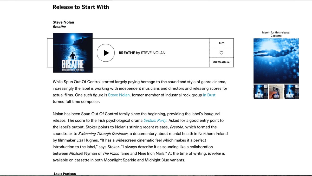 SpunOutSounds's tweet photo. 10 YEARS OF SPUN = interview for @Bandcamp Daily... when we started folks were questioning whether audio cassettes would ever come back... now we are ten years in with 80+ releases...
Today is the first fee waiving Bandcamp Friday for ages, so a great opportunity to plug any gaps https://t.co/BDKyqvxKdr