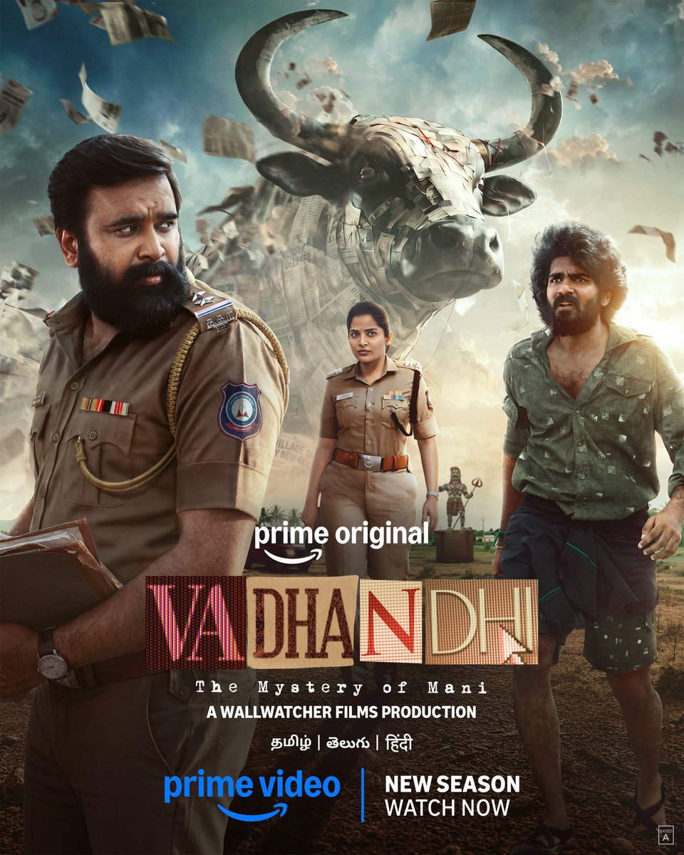 KollywoodCinima's tweet photo. #KcReview #Vadhandhi2 Review by #Ameer  ⭐⭐⭐⭐

#Vadhandhi2 is a gripping crime investigation thriller that keeps the audience engaged throughout its 8-episode journey. With a runtime of around 5 hours 30 minutes, the series successfully builds a strong investigative atmosphere filled with suspense, emotions, and unexpected turns. The way the mystery unfolds episode by episode is one of the biggest strengths, with the major twists especially in the later episodes adding tremendous impact. The writing keeps the curiosity alive till the very end, making it an engaging binge-watch experience.

The performances are one of the biggest highlights of the series. @SasikumarDir delivers a powerful and controlled performance, bringing depth and intensity to his character. @AnaghaOfficial #Vivekprasanna, and #Yeshwanth add great value with their impressive portrayals and natural performances. The entire cast contributes strongly to the emotional connect and investigative mood of the story. The chemistry between the characters and the realistic performances make the series more convincing and impactful.

Technically, #Vadhandhi2 stands tall with excellent background scoring that elevates the suspense and emotional moments perfectly. The cinematography, production quality, and atmospheric presentation create the right tone for a crime thriller. Director @andrewxvasanth deserves appreciation for crafting a well-layered investigation drama with strong screenplay, smart narration, and a screenplay structure that keeps viewers invested throughout. The way the suspense is maintained and the final episodes are executed showcases the strength of the writing and direction.

Overall, #Vadhandhi2 is a solid crime thriller that delivers a satisfying viewing experience. With engaging investigation, strong performances, effective technical work, and a well-crafted screenplay, the series successfully holds the audience’s attention till the climax. A well-made thriller that adds another memorable chapter to the franchise and is definitely worth watching.