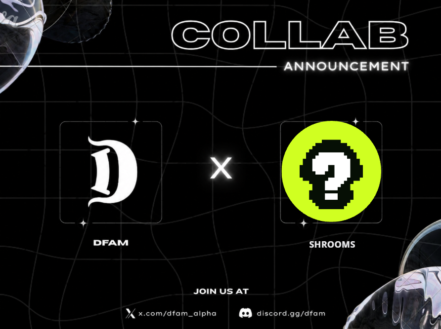 DFAM_Alpha's tweet photo. We're excited to announce our collaboration with
@RetailShrooms 

Really grateful for this collaboration🎈   

Join DFAM  for more opportunities:         https://t.co/5eSBAomYVw https://t.co/xJzHpSdUJP