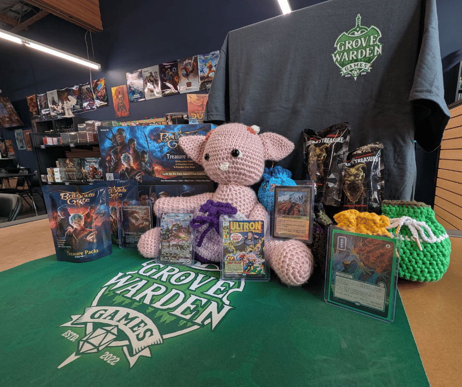 GWardenGames's tweet photo. We're excited to attend the West Van Card Show this weekend!
Saturday Aug 8th and 9th

Stop by the Grove Warden Games booth for:
🃏 MTG singles
📦 Sealed product
✨ Secret Lair
🧙 The Hobbit MTG products
🎲 Locally made items

#MTG #WestVanCardShow #GroveWardenGames https://t.co/tGc7m6KgJi