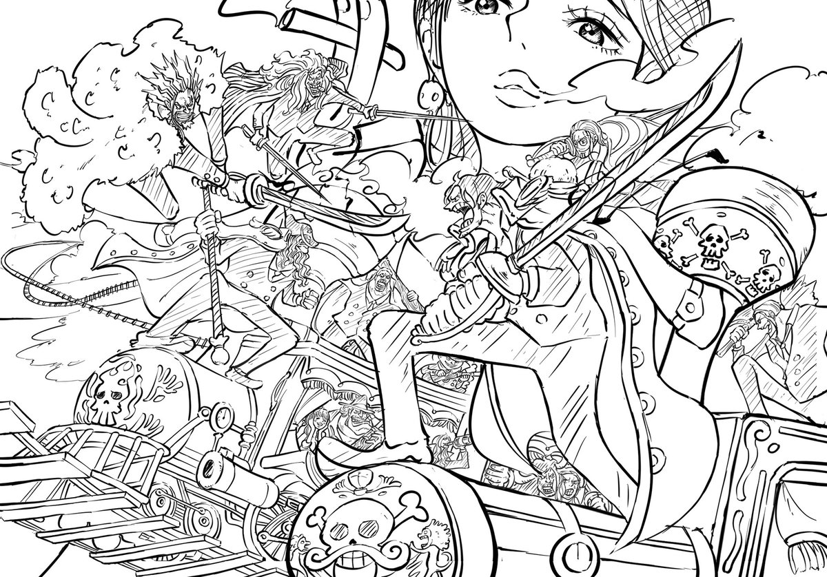 apple7apo's tweet photo. 115巻UGK作品の下書き
ゴッドバレー系は作画量が多くて大変でした😇 https://t.co/a2DCM0l5JJ