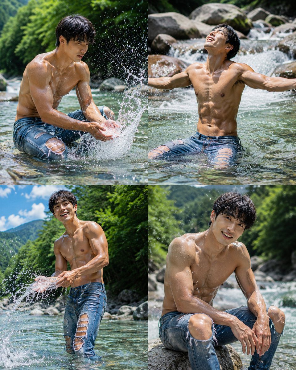 TripleAILovers's tweet photo. 水浴びをしている彼を見て少しでも涼しさを感じもらえればと思います。

I hope that seeing him taking a bath will make you feel a little cooler. https://t.co/8rX2GE2M1n