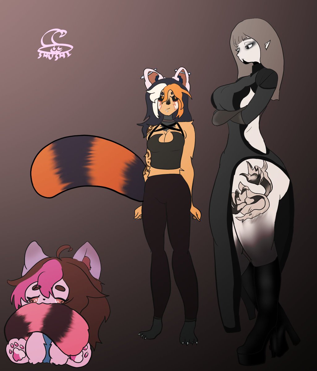 AliShuShi's tweet photo. Artist gang, consider supporting them, both of them excelent artist and super sweet people

@rouselindemann Tall one
@lawasabby Orange Red Panda
Pink one's me ^w^ https://t.co/MtiBAV7zYT