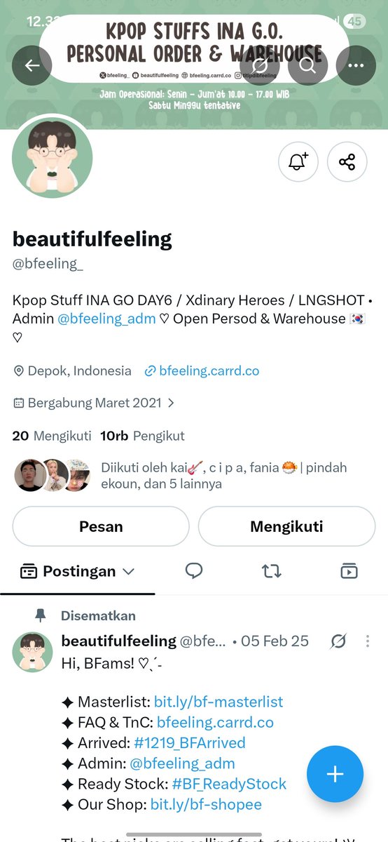 linokioo_'s tweet photo. @bfeeling_ Done ya kak https://t.co/ZG91h3lAzm