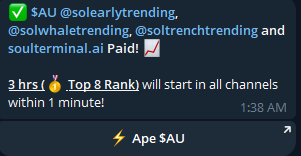 AlwaysUpGLD's tweet photo. X verified and I just paid for SOL Trending for us.

I'll grab us some dex boosts right now too. https://t.co/Y2p6k8cqzt