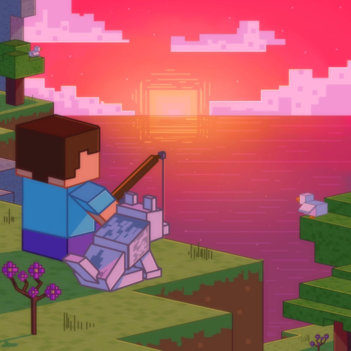 PryingSet712's tweet photo. La vida se puso tan recia que inicié un nuevo mundo de Minecraft :) https://t.co/gAHhkzQnzb