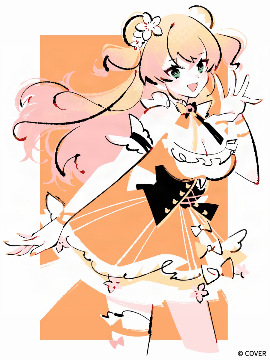 MRN0093's tweet photo. - info -
ホロライブ「hololive Splash T-Party!」で桃鈴ねねさんを描かせて頂きました！
どうぞ宜しくお願い致します🍑🥟 https://t.co/ZMh4psmajt