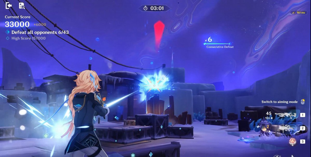 genshinmains_'s tweet photo. Genshin's new endgame mode - Shadow Realm 

3rd person shooter. You get Primogems and other rewards. 

#Snezhnaya #GenshinImpact #GenshinSnezhnaya https://t.co/6u9PW2uOkX