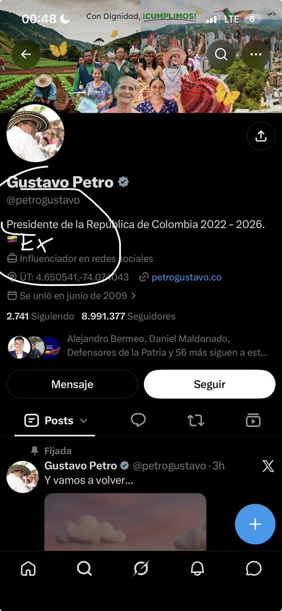 Santgo3e's tweet photo. Hermano ya va siendo hora, @petrogustavo ⌛️ https://t.co/S9vxzEImvy