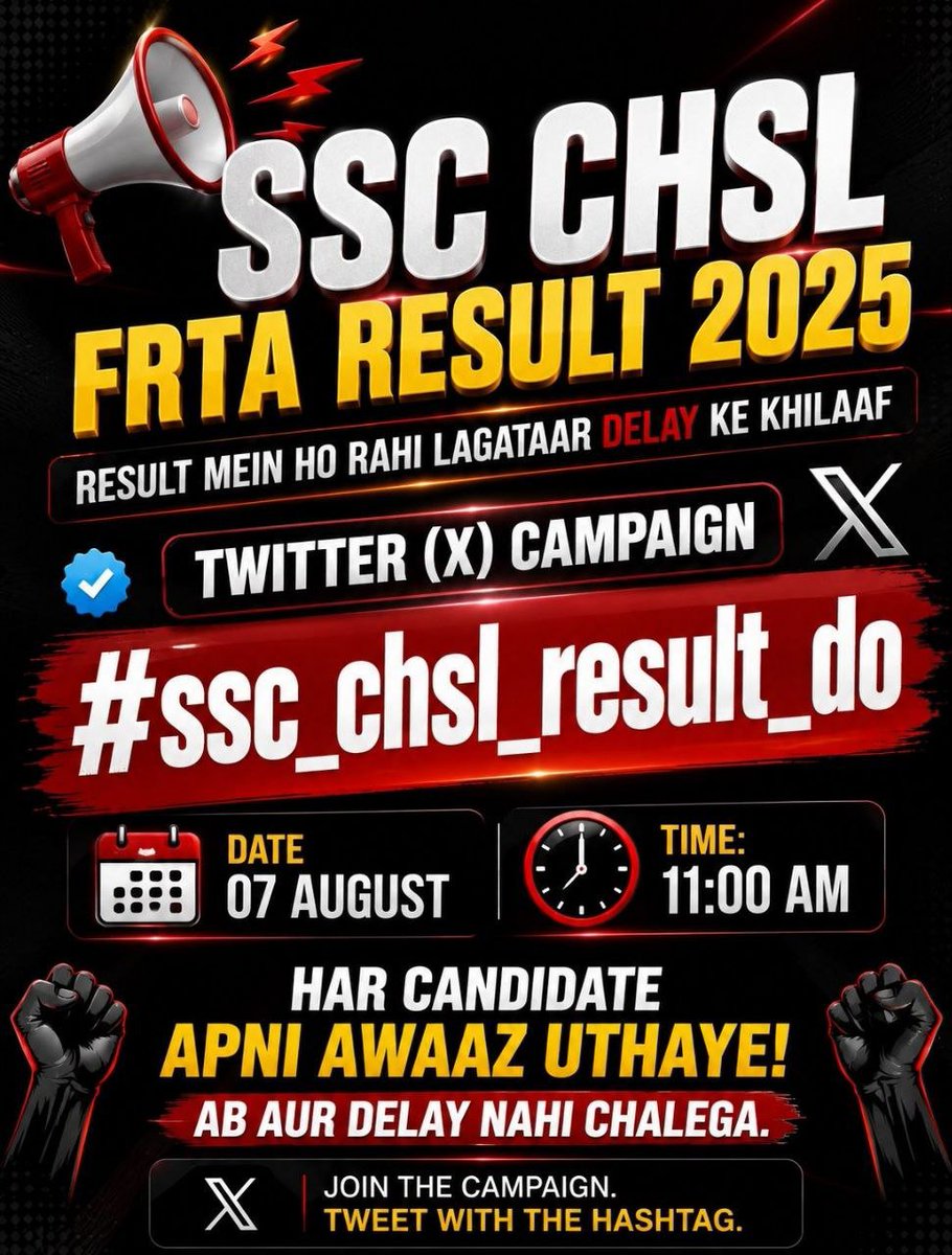 PrashantPa78722's tweet photo. #ssc_chsl_result_do
42 days have passed but ssc doesn't release ssc chsl frta result https://t.co/8z209WgUbg