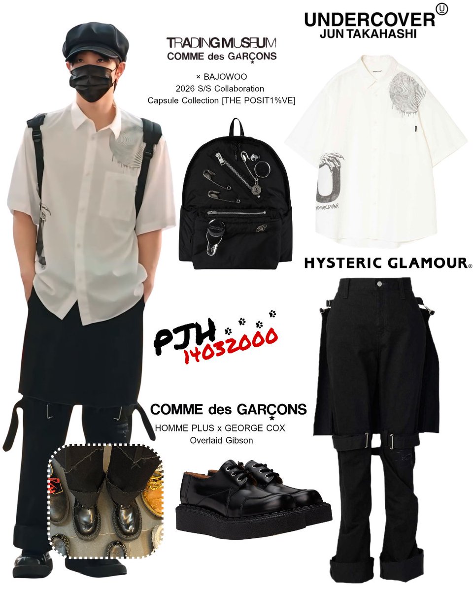 Jihoon_Style_00's tweet photo. 260807 Airport Look 🇰🇷 ✈ 🇯🇵

#tradingmuseumcdg #commedesgarcons #blackcommedesgarcons 
#99percentis
#hystericglamour

Pcr: Newsen

#TREASURE  #JIHOON #지훈 #ジフン
#jihoon_fashionstyle  #jihoon_treasure #pjh14032000 https://t.co/b7KuWs4uyV