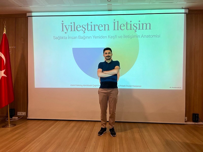 polatlidevleth's tweet photo. Polatlı Duatepe Devlet Hastanesi'nde sağlık personelimize yönelik Klinik Psikolog Abdulkadir ÇAŞKA ve Psikolog Merve TOPÇU KELEŞ tarafından "İyileştiren İletişim" konulu eğitim gerçekleştirildi. https://t.co/88nCVRZ7HX