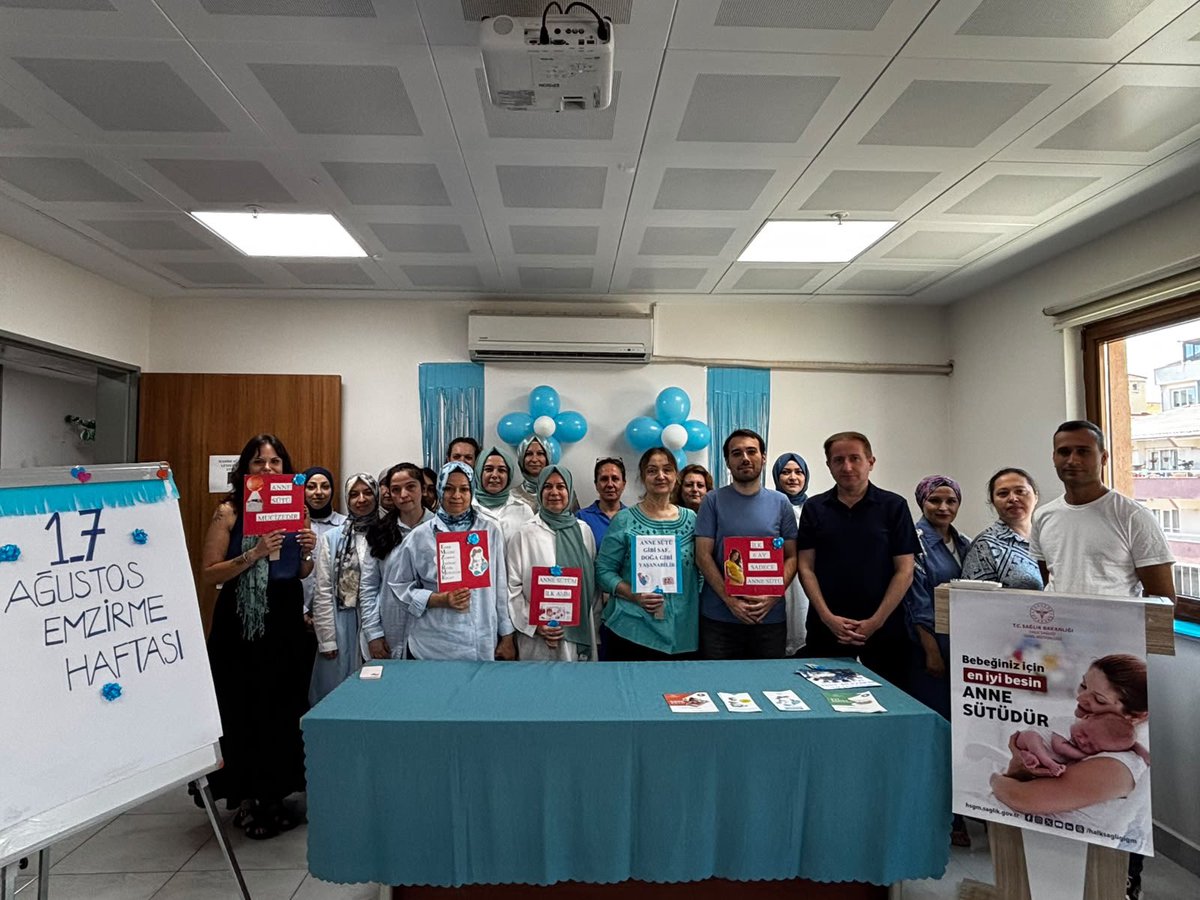 can_ilce's tweet photo. 1-7 Ağustos Emzirme Haftası dolayısıyla Çan İsm Sağlıklı Hayat Merkezi Gebe Okulu personelleri tarafından emzirme etkinliği düzenlenerek eğitime katılan gebelere anne sütü ve emzirmenin önem vurgulanmıştır. https://t.co/yVpFjxtf19
