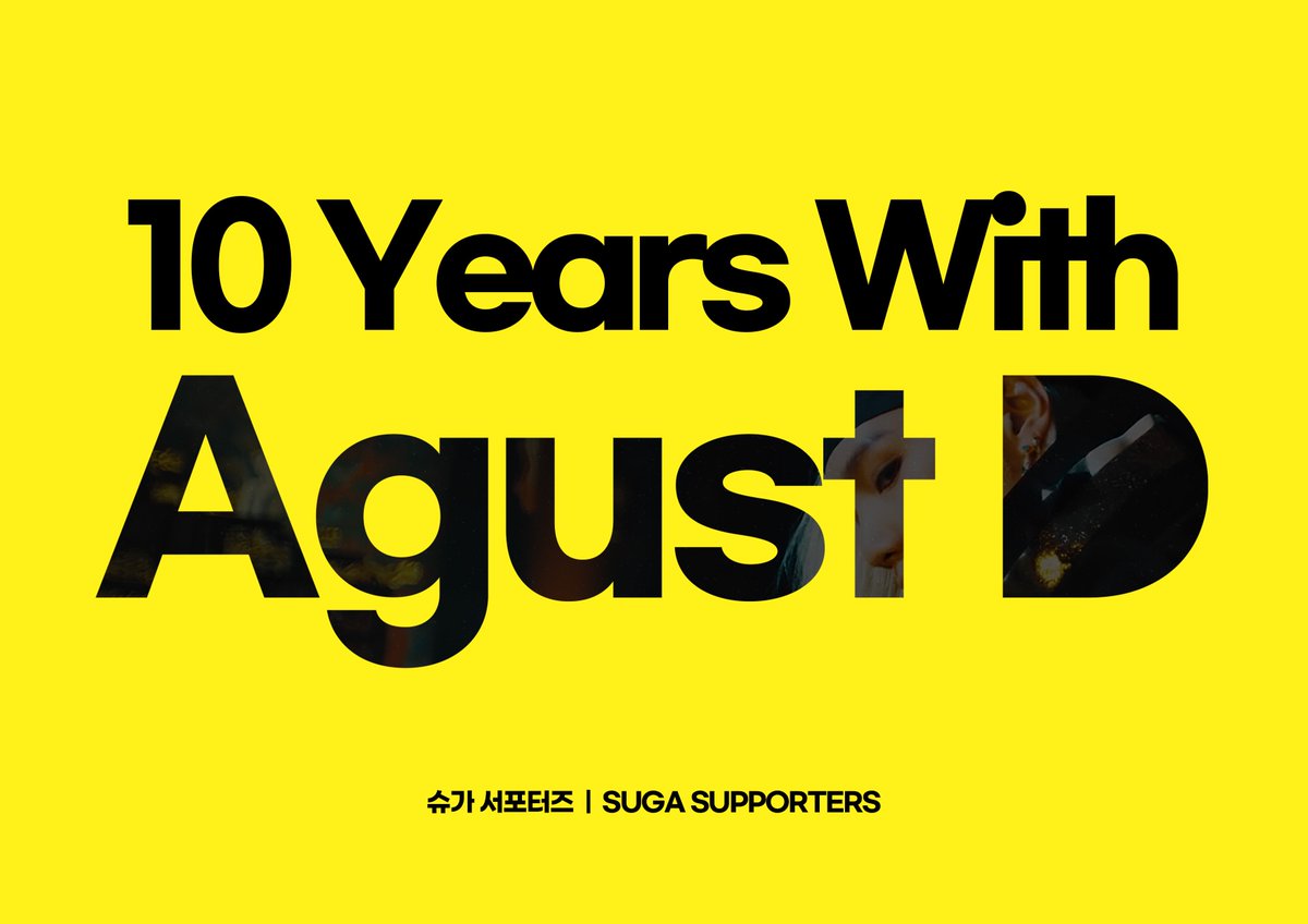 SUGASUPPORTERS_'s tweet photo. 🐱 Please Hold It Up at the Concert! | #AgustD 10th Anniversary BANNER 🐱
📣 Let’s celebrate this special August together as we mark the 10th anniversary of Agust D’s debut! 💜

If you’re attending any of the remaining BTS ARIRANG shows this August, please print the Agust D 10th Anniversary banner and hold it up at the concert! 🙌💜
We hope that, through these banners, Yoongi will see our heartfelt celebration of this meaningful 10th anniversary of Agust D.

💫 The banner can be printed in A4 or A3 size.
May our love and congratulations reach Yoongi ✨