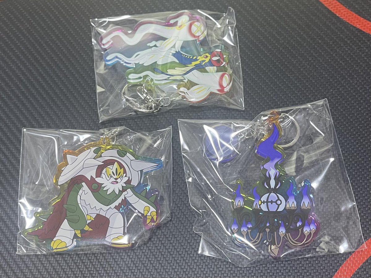junbichuuuu's tweet photo. 【交換】
ポケモン アクリルキーホルダー コレクション メガシンカ&amp;メガストーン2・3

【譲】メガシャンデラ、メガブリガロン、メガシビルドン、メガエンブオー、メガゼラオラ、メガライチュウY

【求】メガスターミー

都内手渡しまたは郵送での交換希望です。
よろしくお願いいたします。 https://t.co/9XhV9cUECN