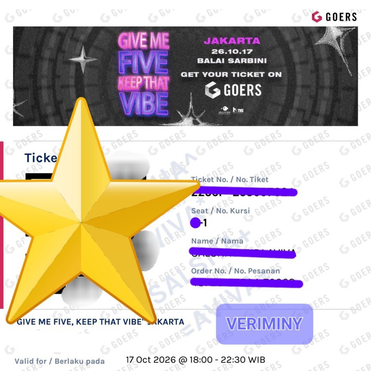 VERIMINY's tweet photo. see you guys @the_verivery @by_verivery 🥹💜 https://t.co/Lue1scxCn3