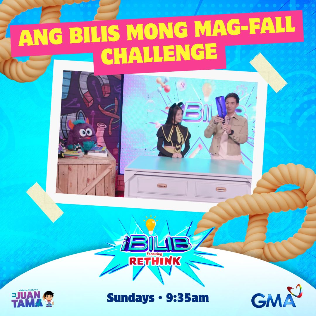GMAiBilib's tweet photo. Handa ka na bang ma-WOW this Sunday? π€©β¨
Samahan kami for another fun-filled morning! Games, experiments, at mind-blowing discoveries ang naghihintay sa'yo!
Catch #iBilib this Sunday, 9:35 AM sa GMA! https://t.co/QedE0YmiFz