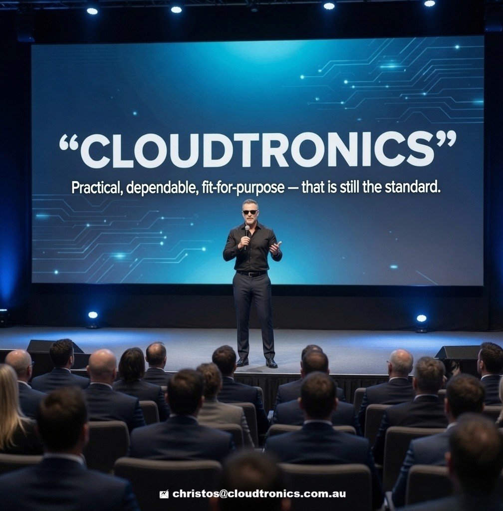 CH_Cloudtronics's tweet photo. Not every day is full of big wins. Some days it’s just a series of small, practical steps that make someone’s setup a hell of a lot more reliable than it was before. https://t.co/kx4Wr1opp4 #FiberOptics #DroneSolutions #CX #Automation #IoTInnovation #AI #Skytronics #FutureOfTech #SmartSystems #Engineering #UX #ProudlyAustralian #LocalSupport #CustomerService #DigitalTransformation #Cloudtronics 🦘🌏🪃