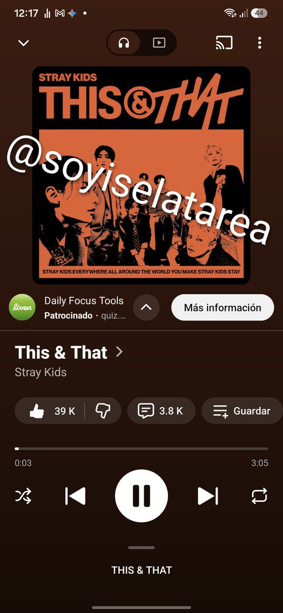 soyiselatarea's tweet photo. X ID: @soyiselatarea

#StrayKids #스트레이키즈 #THIS_AND_THAT #This_and_That_BurningTime https://t.co/X19FpPKhBZ