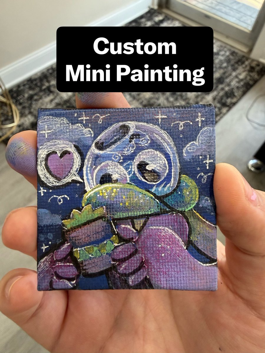 DragonSpite's tweet photo. If I made physical commissions/service would people be interested?

Magnet character belongs to: @lunachan4444
Paper Doll Character belongs to:
Nebulous_Havoc on Artfight
Mini Painting Character belongs to:
Abutilon on Artfight https://t.co/gUN1Nr5qEt