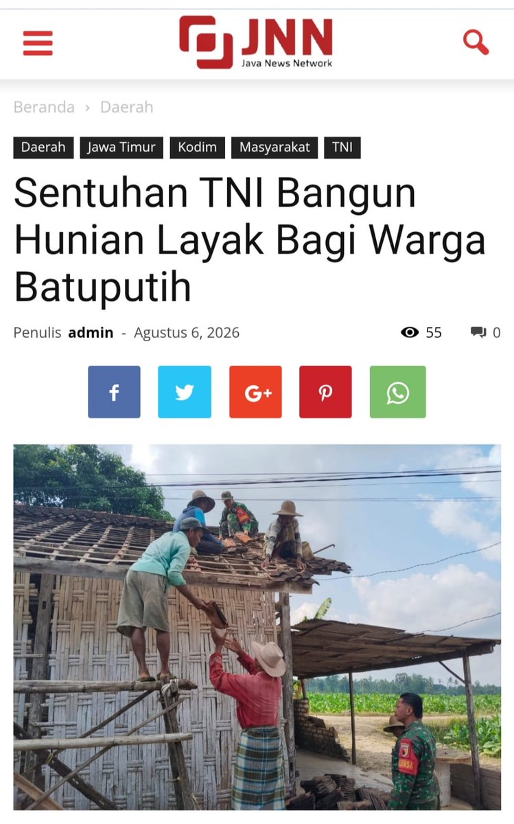 FelixEmery_'s tweet photo. Kerja sama solid TNI dan semua bagian bangsa merupakan fondasi penting membangun ketahanan nasional yang kokoh dan terhormat.
Ribuan Titik KePelosok https://t.co/SBsH32k8XL