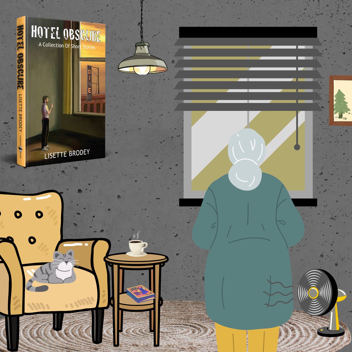 LisetteBrodey's tweet photo. HOTEL OBSCURE: A Collection of Short Stories 🌆
Winnie and Will fear their scammer son out of prison
Evan says an unusual goodbye to a cruel aunt 🏺
Ellmore has a life-altering event at the diner 💥
https://t.co/hhm1Mo3Kxq 📙
#KU 💫 #LitFic https://t.co/4xuavxlncE