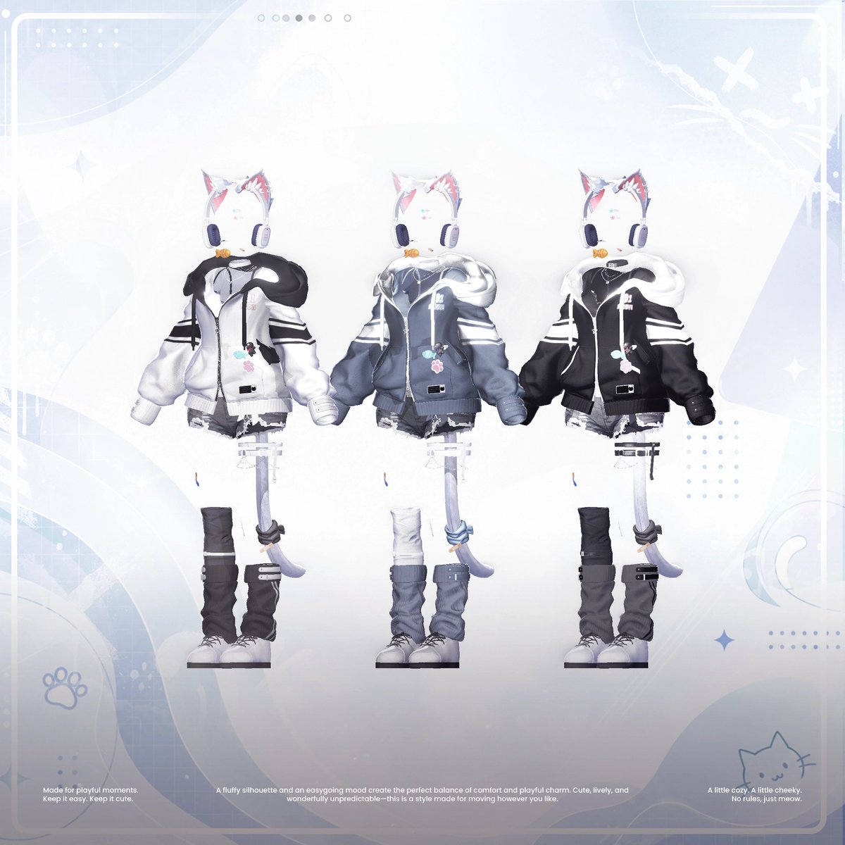 edenoasis_jp's tweet photo. 🐾 「Meow Signal」―今日は何色のねこ？🐱 
なんと全10色。自分にぴったりのねこが勢ぞろいです🐾 

🩷 ― いちばん愛される甘えんぼ。今日は思いっきり注目されたい日に。 
💙 ― 爽やかで涼しげな雰囲気。迷ったらこれ、間違いなし。 💜 ― ちょっぴり幻想的で個性派。人と被りたくないならこれ。 
💛 ― 見ているだけで元気になれる、ビタミンカラー✨ 

💡 「Meow Signal」をもっと楽しむなら―― 
・その日の気分で色を変えて、「今日の自分」にスイッチ🐾 
・友だちと色違いでおそろいにして、集まりでねこ軍団を結成！🐱 

お気に入りのねこを見つけたら、 
ぜひ今すぐお迎えしてくださいにゃ〜！🐾💕 

🔗 https://t.co/dmJoVXYv3v -