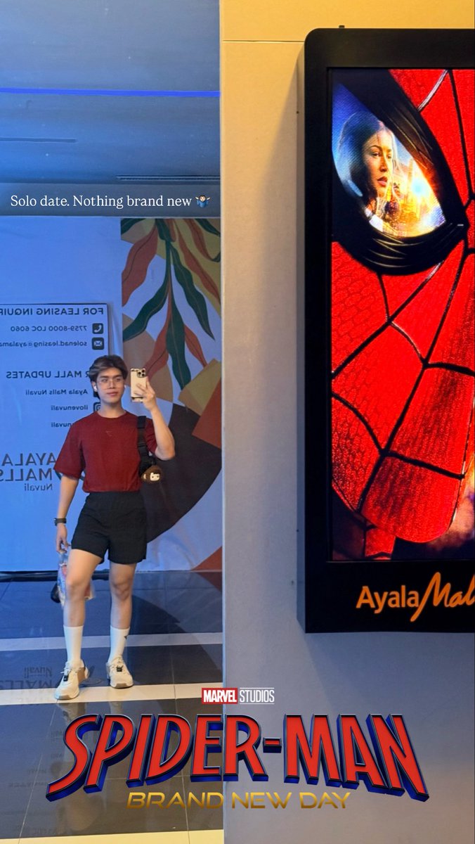 MOCKINGJET's tweet photo. At natuloy din sa wakas. Lol 

#SpidermanBrandNewday https://t.co/lRMAixjlhO