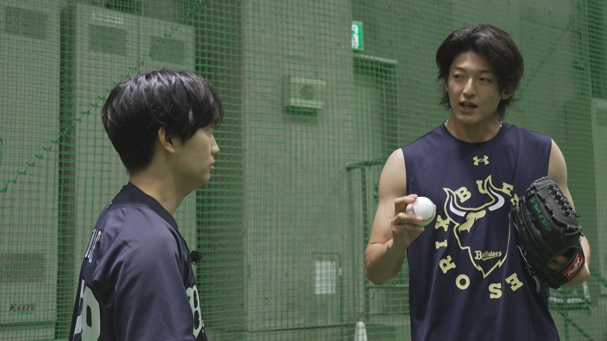 orixlover_ktv's tweet photo. 【次回放送8月10日（月）深夜24時15分～】  
オリラバ8月回放送まであと3日🐮💙
「Bs夏の陣2026 supported by SAMTY」の初陣に密着！

この日、今シーズン2度目の始球式に登板した丈一郎くん。
もっと「すご～い」球を投げるため、
リリーフの要・山﨑颯一郎投手に
”心・技・体”のアドバイスをもらいました⚾
教えてもらった極意を実践すべく、過酷な自主練習も…🔥

ぜひご覧ください👀

#オリラバ
#オリックス 
#山﨑颯一郎 
#Bs夏の陣 
#藤原丈一郎 
#カンテレ