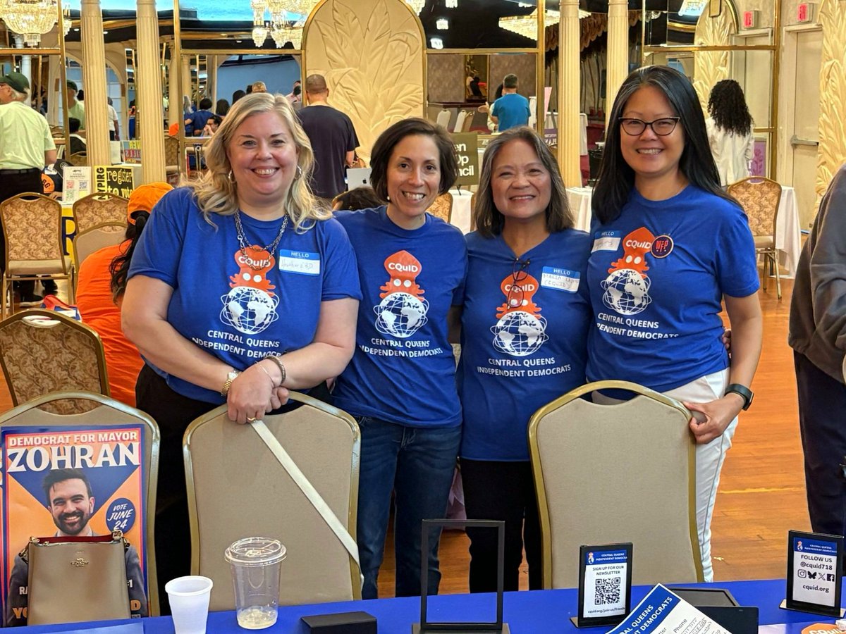 CQUID718's tweet photo. @mariteskaufer @mathzorro ➡️ Next up is our in-person Steering Committee meeting on August 17th; all CQuID members are welcome to join 🙏🏼
🚫 Please note: NO August CQuID General Membership Meeting
✳️ Queens Democratic County Committee Organizing Meeting will be in September/October https://t.co/YoVyI8BnWj