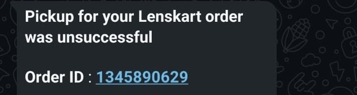 imvalkyrieex's tweet photo. Hi @Lenskart_com @LenskartSupport my return pickup for Order #1345890629 was marked as unsuccessful without any pickup attempt or even a single phone call. I was available at home the entire time, but no one contacted me. https://t.co/VstXSjo8jT