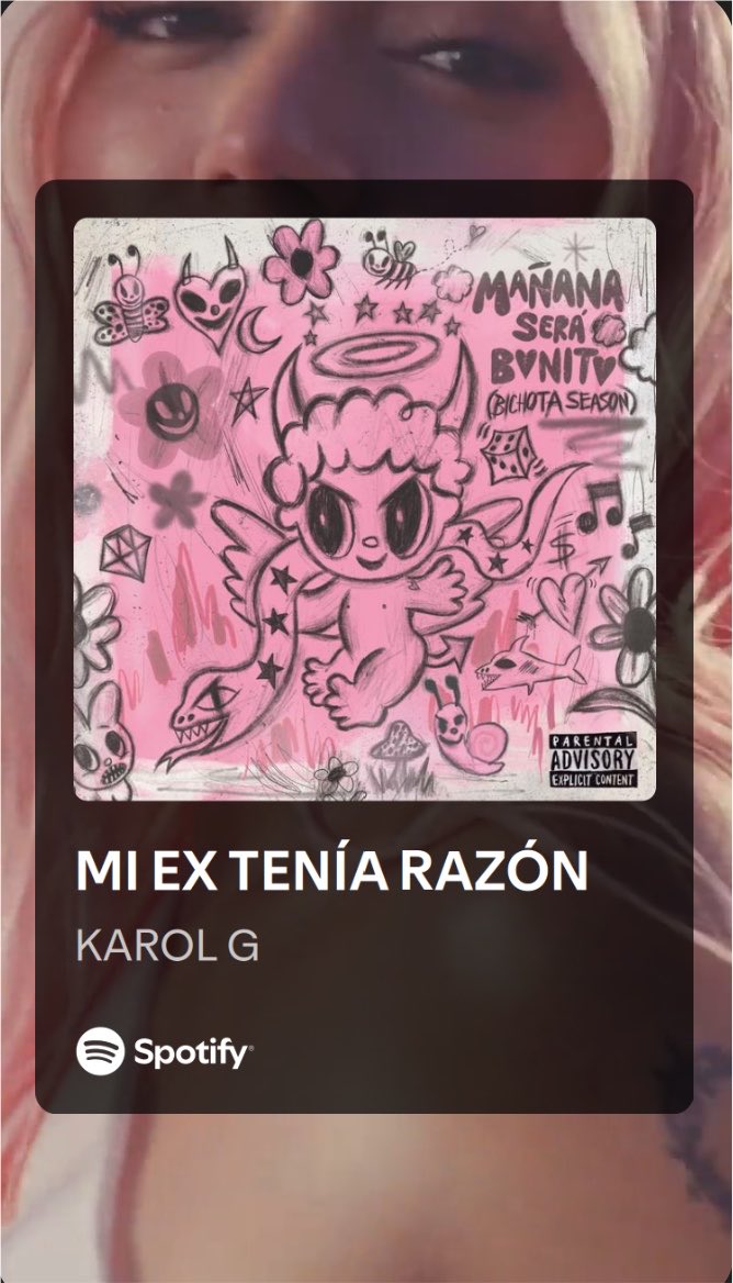SparklyyyyG's tweet photo. con una cumbia lo presumió y en otra cumbia lo despidió, your mind karol g https://t.co/gk5BBzA4Bn
