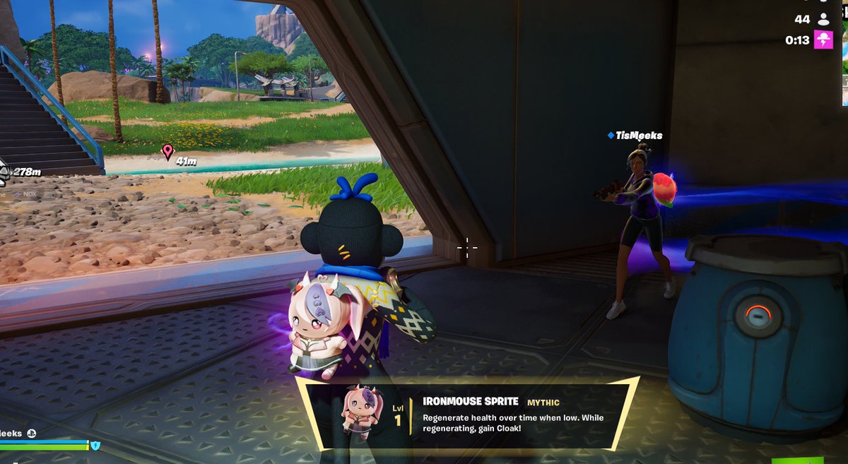 NoxisLuneVT's tweet photo. AYEEEE I GOT THE G.O.A.T

@ironmouse #FortniteBattleRoyale https://t.co/KUdJZYXL2g