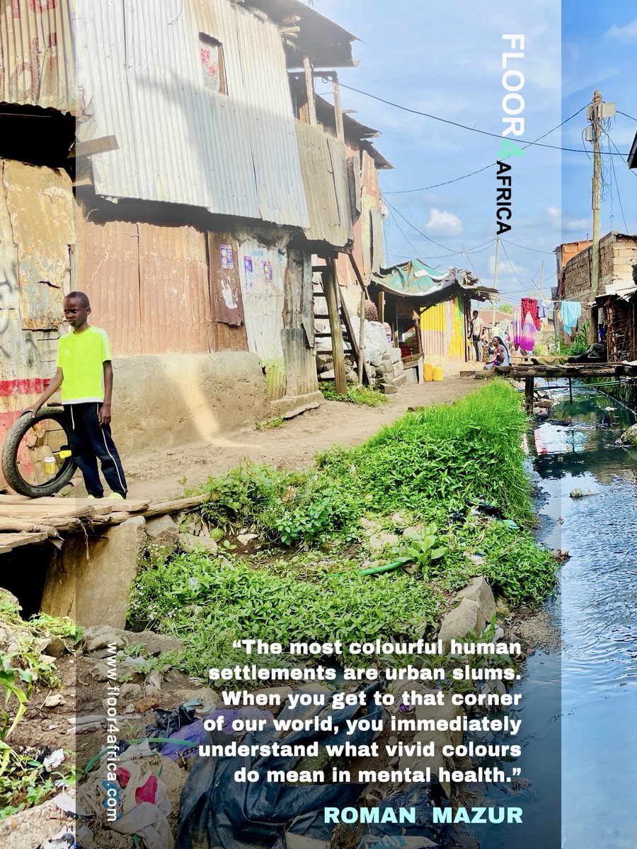 romanmazur_mba's tweet photo. "The most colourful human settlements are urban slums. When you get to that corner of our world, you immediately understand what vivid colours do mean in mental health." 🌍 ROMAN MAZUR https://t.co/fsMrwAujpX
