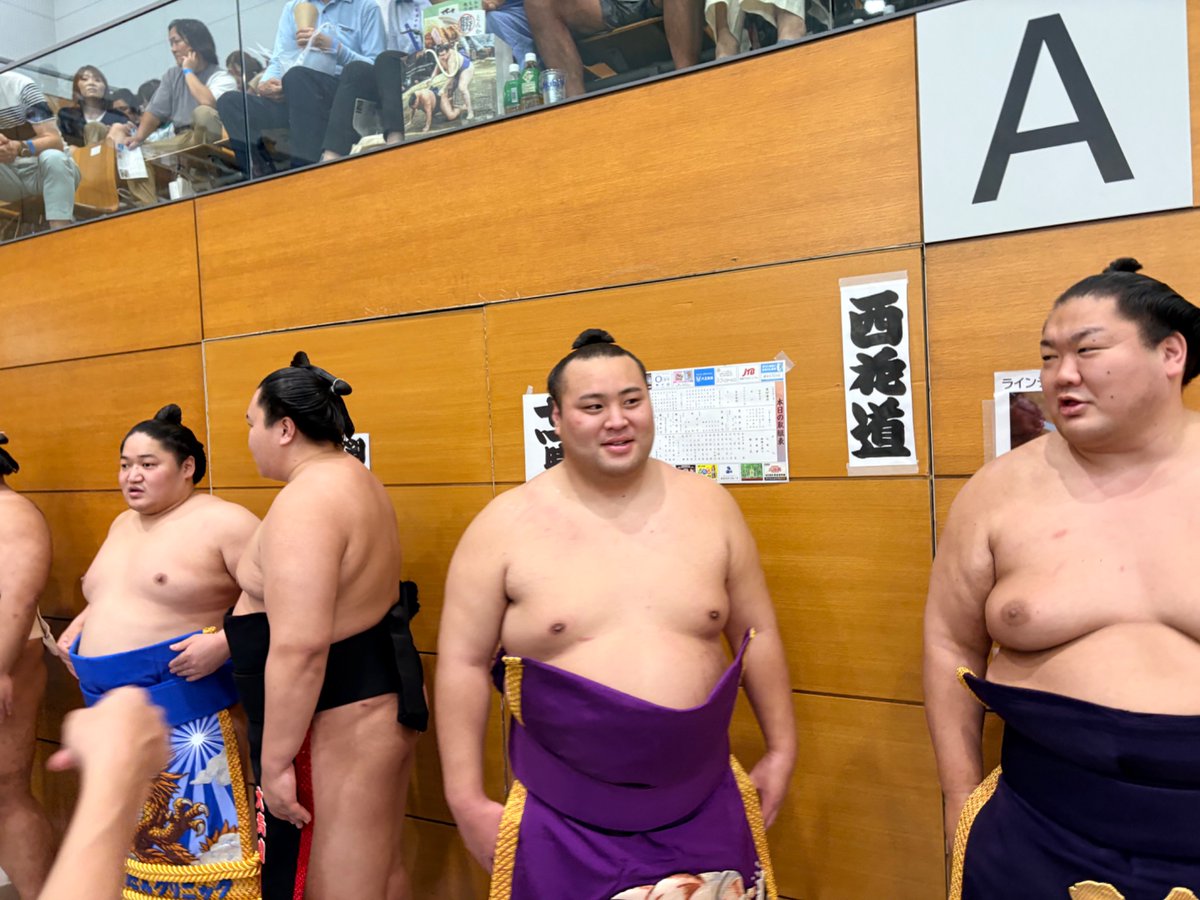 kikibasensei's tweet photo. 友人の息子。
酒田場所は北の若愛に溢れた素晴らしい巡業でした。
最高 https://t.co/jnTBRcUdQH