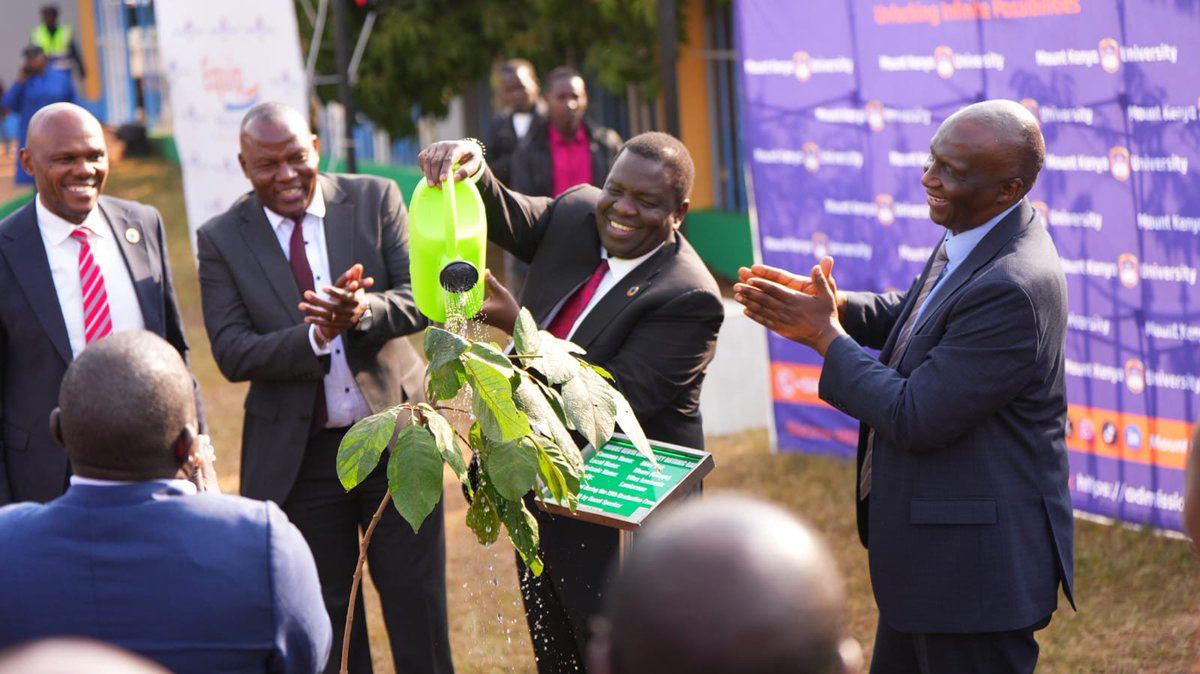 NKayanda's tweet photo. To the class of 2026, your qualifications is a foundation not a fence. What you build on it is entirely up to you ~Dr. Julius Kipngetich
#MKU29thGraduation
@MountKenyaUni
#unlockwithMKU https://t.co/cfxTbgqx7w