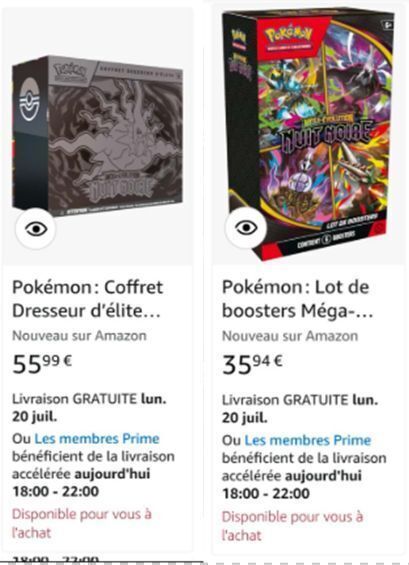 AlertEtGo's tweet photo. 🚨 Les nouvelles invitations pour les cartes Pokémon arrivent progressivement  ! 
Vérifiez  ici ► https://t.co/Ze2RyQjjuS

Sorties récentes
Collection Illustration Premiers Partenaires – Série 3 ► https://t.co/LOhJhQU6a0 
ME05 Nuit Noire :
ETB ► https://t.co/9nIKdfODbt
Bundle 6 boosters ► https://t.co/EvBaOpOXuB
Pack 3 boosters ► https://t.co/shhHJri3XP
Présentoir 18 boosters ► https://t.co/SHsdgw90Xb 

✅ Vérifiez régulièrement vos invitations