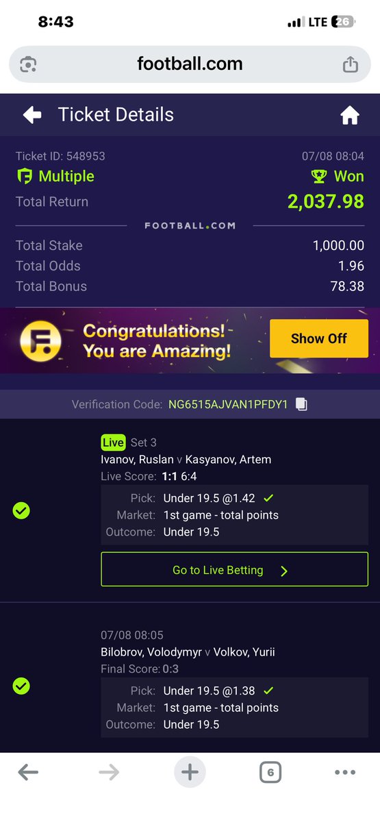 Jay_rainz22's tweet photo. @SkippyTips I staked low😞 https://t.co/s17EjSNkJY