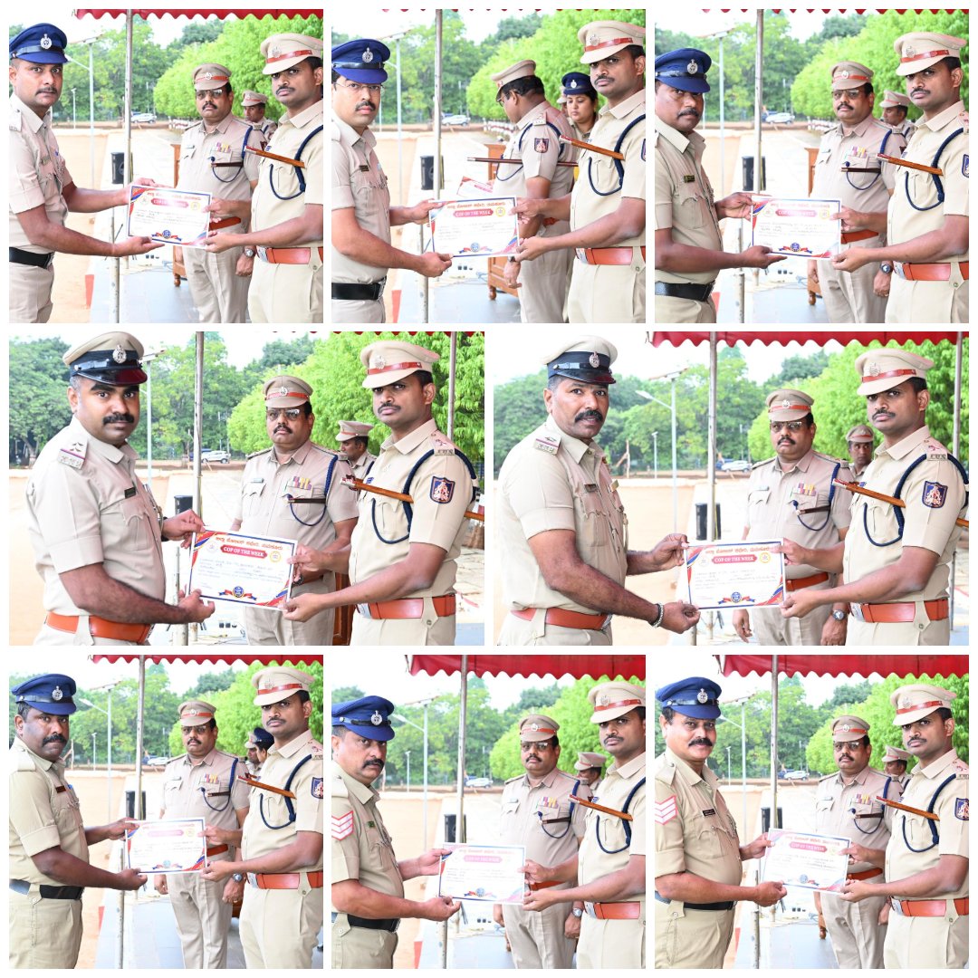 SPTumkur's tweet photo. ಈ ವಾರದಲ್ಲಿ ಅತ್ಯುತ್ತಮವಾಗಿ ಕರ್ತವ್ಯ ನಿರ್ವಹಿಸಿದ ಅಧಿಕಾರಿ ಮತ್ತು ಸಿಬ್ಬಂದಿಗಳನ್ನು "Cop Of The Week" ಎಂದು ಗುರುತಿಸಿ ಜಿಲ್ಲಾ ಪೊಲೀಸ್ ವತಿಯಿಂದ ಪ್ರಶಂಸನಾ ಪತ್ರ ನೀಡಲಾಯಿತು. #TumakuruDistrictPolice
#CopOfTheWeek
@venkatashok
@DspTumkur
@KarnatakaCops https://t.co/bBhsWYLkZu